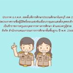 ประกาศ อ.ก.ค.ศ. เขตพื้นที่การศึกษาประถมศึกษาจันทบุรี เขต 2 เรื่อง แก้ไขประกาศรายชื่อผู้มีสิทธิ์สอบแข่งขันเพื่อบรรจุและแต่งตั้งบุคคลเข้ารับราชการเป็นข้าราชการครูและบุคลากรทางการศึกษา ตำแหน่งครูผู้ช่วยสังกัด สำนักงานคณะกรรมการการศึกษาขั้นพื้นฐาน ปี พ.ศ. 2566