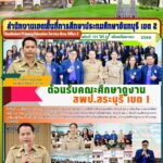 ต้อนรับคณะศึกษาดูงานจาก สพป.สระบุรี เขต 1