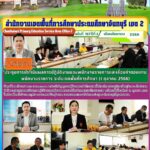 ประชุมการประเมินผลการปฏิบัติงานของพนักงานราชการและเลื่อนค่าตอบแทนพนักงานราชการ ระดับเขตพื้นที่การศึกษา (1 ตุลาคม 2566)