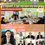 ประชุมคณะอนุกรรมการข้าราชการครูและบุคลากรทางการศึกษา (อ.ก.ค.ศ.เขตพื้นที่การศึกษาประถมศึกษาจันทบุรี เขต 2) ครั้งที่ 12/2566