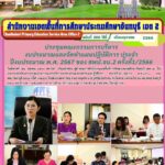 ประชุมคณะกรรมการบริหารงบประมาณและจัดทำแผนปฏิบัติการ ประจำปีงบประมาณ พ.ศ.2567 ของ สพป.จันทบุรี เขต 2 ครั้งที่ 1/2566