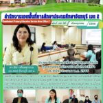 ประชุมเชิงปฏิบัติการเพื่อประเมินผลการดำเนินโครงการของสำนักงานเขตพื้นที่การศึกษาประจำปีงบประมาณ พ.ศ. 2566 ผ่าน Application Zoom