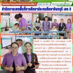 ลงพื้นที่ตรวจเยียมสนามสอบ นิเทศ ติดตาม การสอบการประเมินความสามารถด้านการอ่านของผู้เรียน (RT)