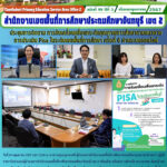 ประชุมการติดตาม การขับเคลื่อนเพื่อยกระดับคุณภาพการศึกษาตามแนวทางการประเมิน Pisa ในระดับเขตพื้นที่การศึกษา ครั้งที่ 6 ผ่านระบบออนไลน์