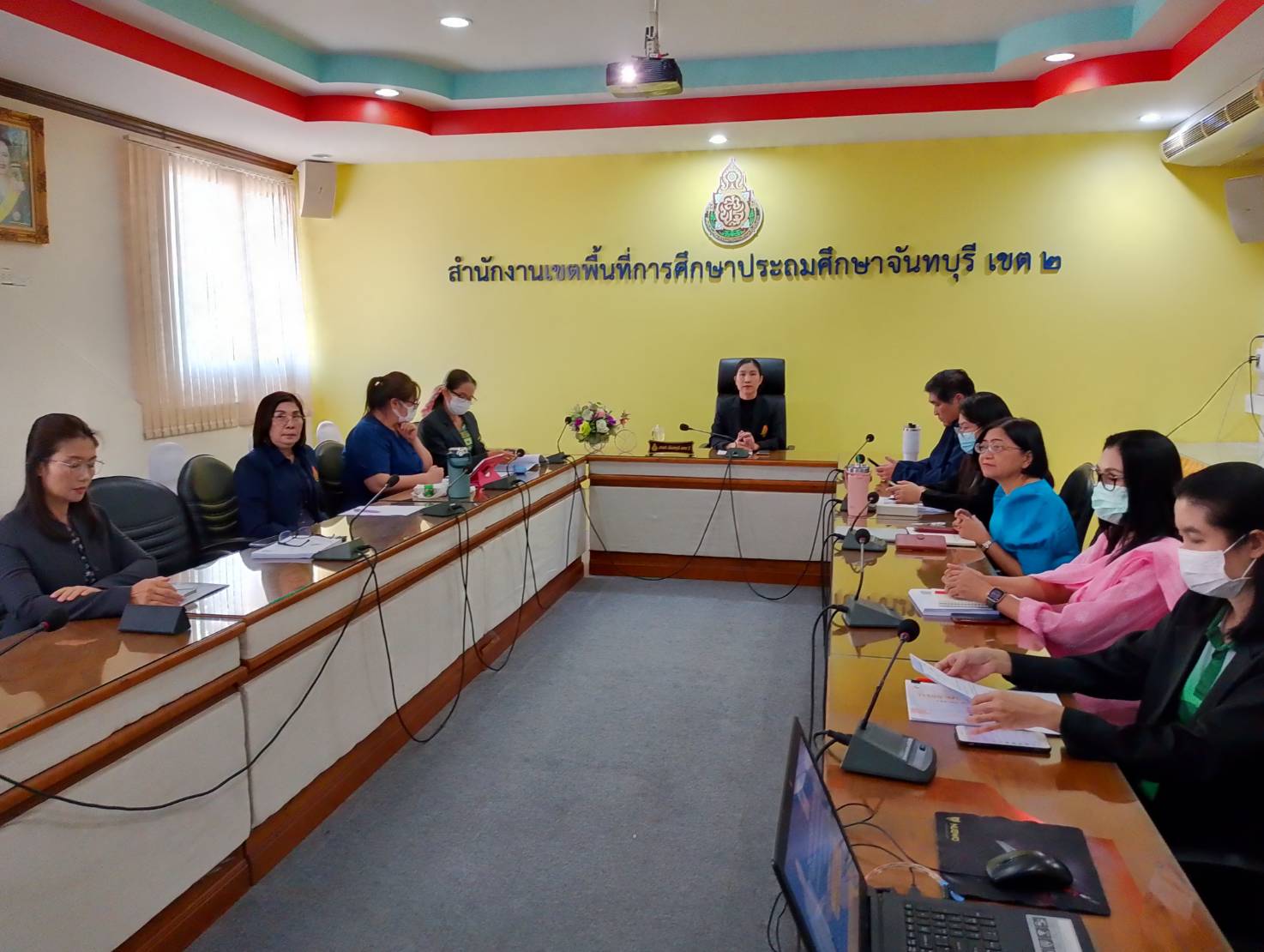 การประชุมเชิงปฏิบัติการสร้างความรู้ ความเข้าใจและชี้แจงแนวทางการขับเคลื่อน ติดตาม ตรวจสอบ การดำเนินงานในระบบติดตามและประเมินผลแห่งชาติ (eMENSCR) ประจำปีงบประมาณ พ.ศ. 2568