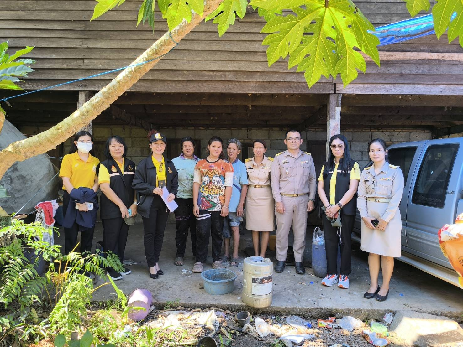 ลงพื้นที่ติดตามช่วยเหลือให้นักเรียน เรียนจบการศึกษาภาคบังคับ