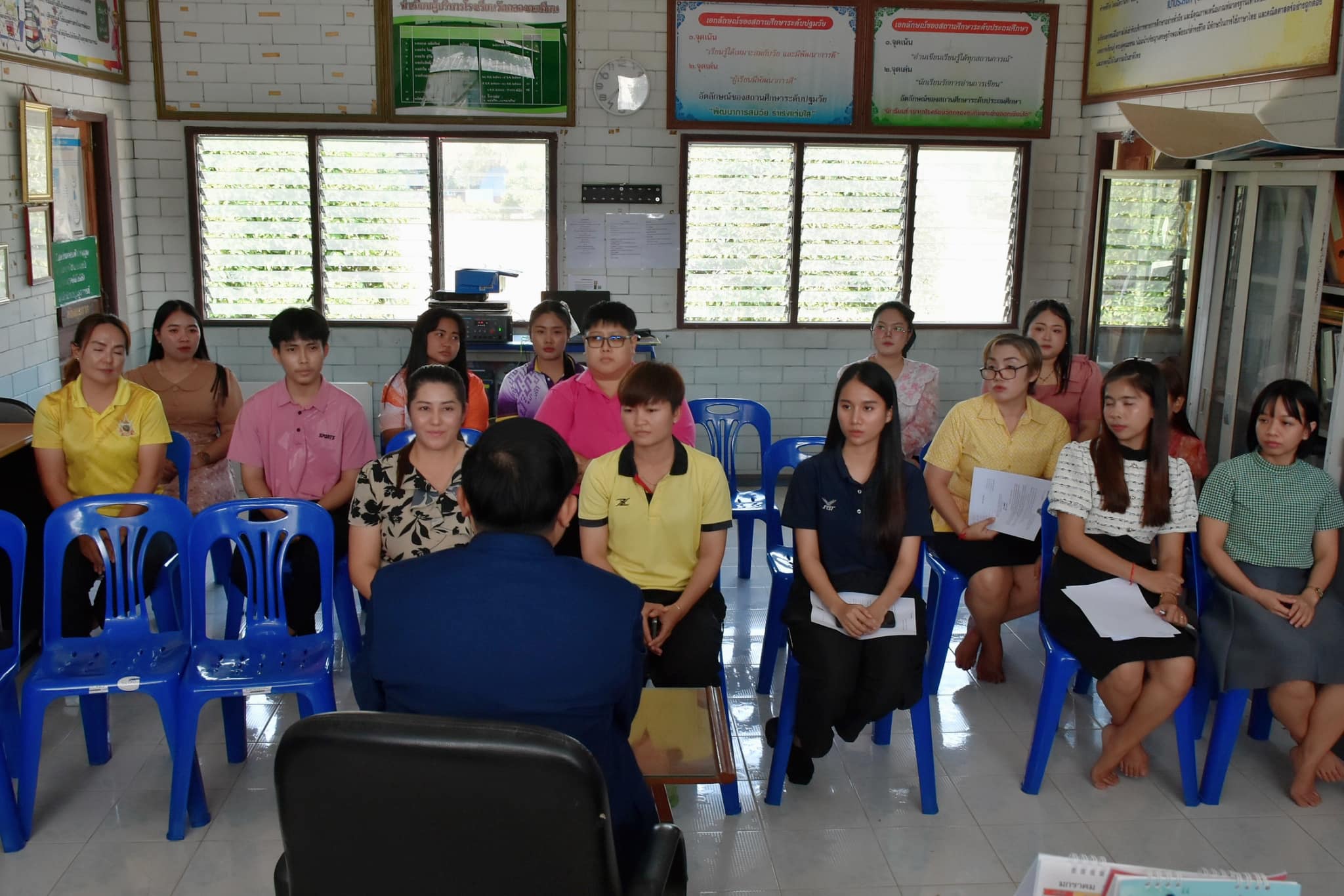 สพป.จันทบุรี เขต 2 ลงพื้นที่ออกตรวจเยี่ยม กำกับ ติดตาม การขับเคลื่อนนโยบายของ สพฐ.และ นโยบาย ของ สพป.จันทบุรี เขต 2