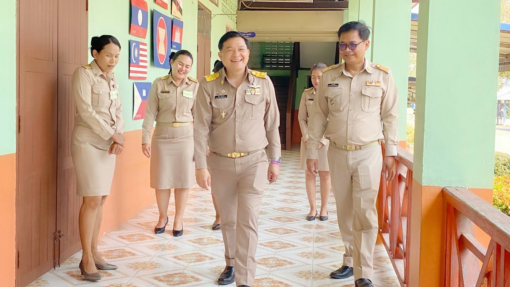 สพป.จันทบุรี เขต 2 ลงพื้นที่ออกตรวจเยี่ยมสนามการทดสอบทางการศึกษาระดับชาติขั้นพื้นฐาน (O-NET) ชั้นประถมศึกษาปีที่ 6