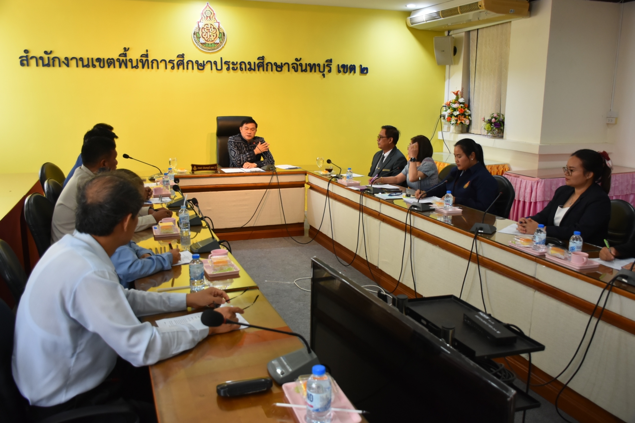 ประชุมคณะกรรมการบริหารวงเงินการเลื่อนเงินเดือนข้าราชการครูและบุคลากรทางการศึกษา ครั้งที่ 1 ( 1 เมษายน 2568 )