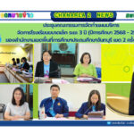 ประชุมคณะกรรมการจัดทำแผนบริหารจัดการโรงเรียนขนาดเล็ก ระยะ 3 ปี (ปีการศึกษา 2568 – 2570) ของสำนักงานเขตพื้นที่การศึกษาประถมศึกษาจันทบุรี เขต 2 ครั้งที่ 1/2568