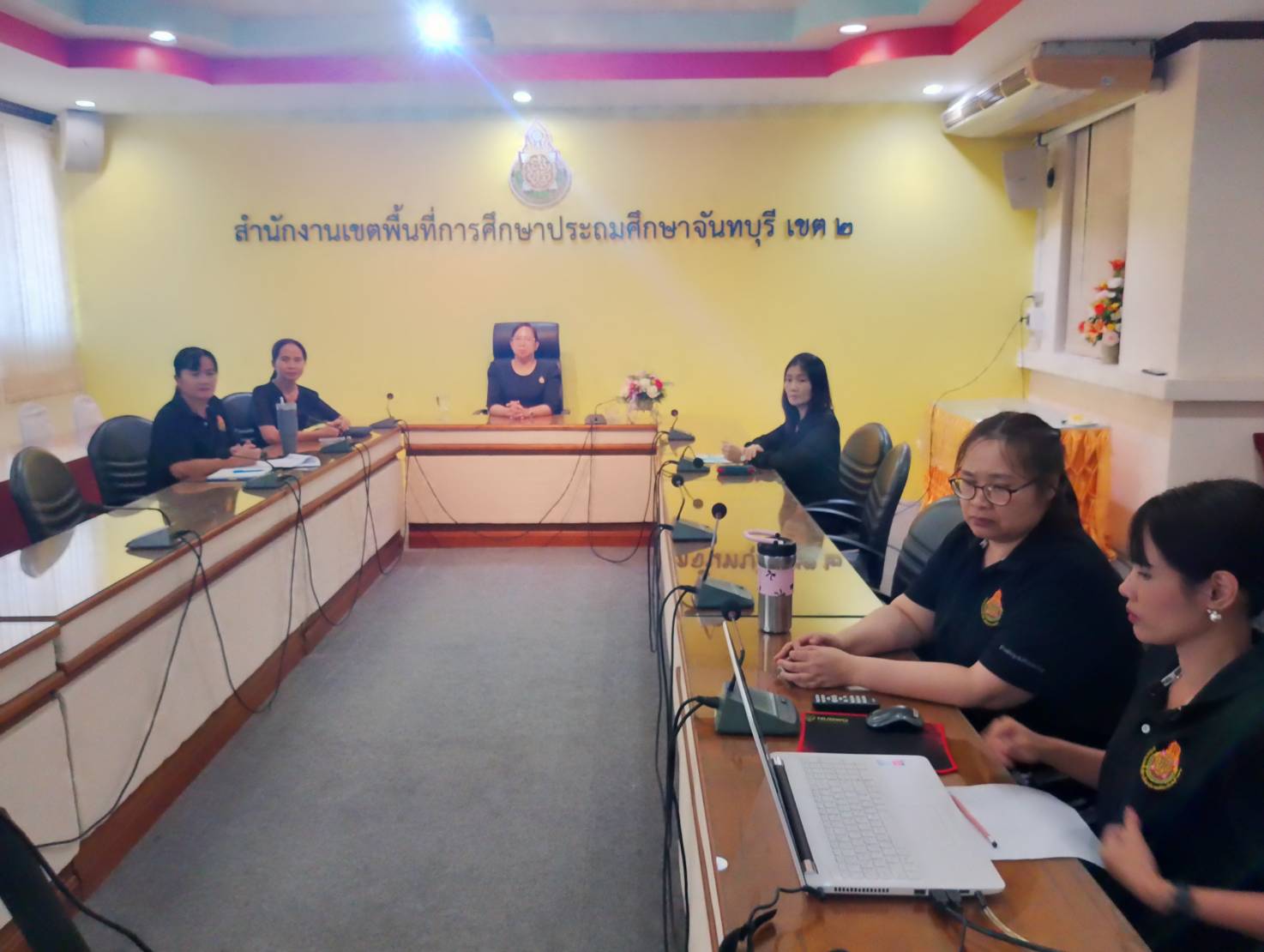 การประชุมติดตามและรายงานผลการดำเนินการก่อหนี้ผูกพัน และเบิกจ่ายงบประมาณตามพระราชบัญญัติงบประมาณรายจ่ายประจำปีงบประมาณ พ.ศ.2569 งบลงทุน ค่าที่ดินและสิ่งก่อสร้าง โครงการโรงเรียนคุณภาพ