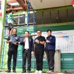 ลงพื้นที่ตรวจสอบความเสียหาย กรณีประสบวาตภัย โรงเรียนวัดวันยาวล่าง อ.ขลุง
